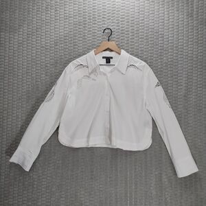 Christian Lacroix Elegant White Button Down Shirt